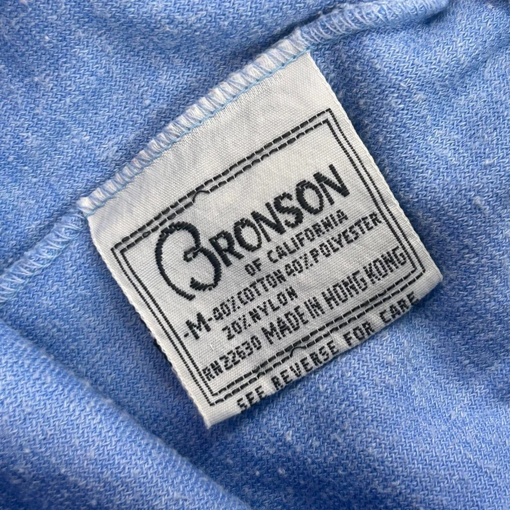 Bronson of California Terry Cloth Shorts Blue Vintage 70s 80s Sport retro